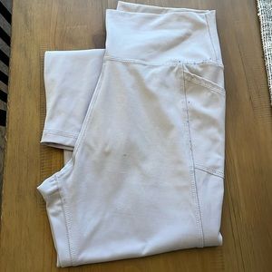 X by Gottex Kelly ankle legging with pockets in lavender size Medium